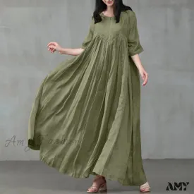 Amy Fashion - Casual Temperament Women's Dress