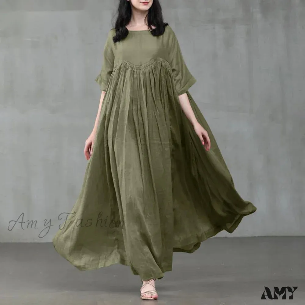 Amy Fashion - Casual Temperament Women's Dress