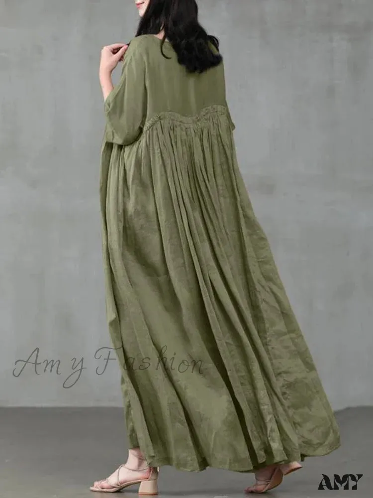 Amy Fashion - Casual Temperament Women's Dress