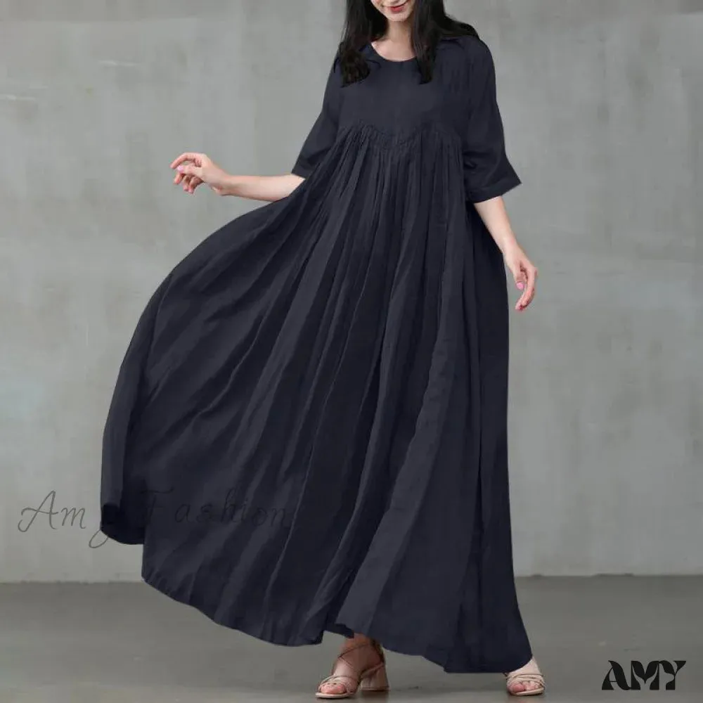 Amy Fashion - Casual Temperament Women's Dress