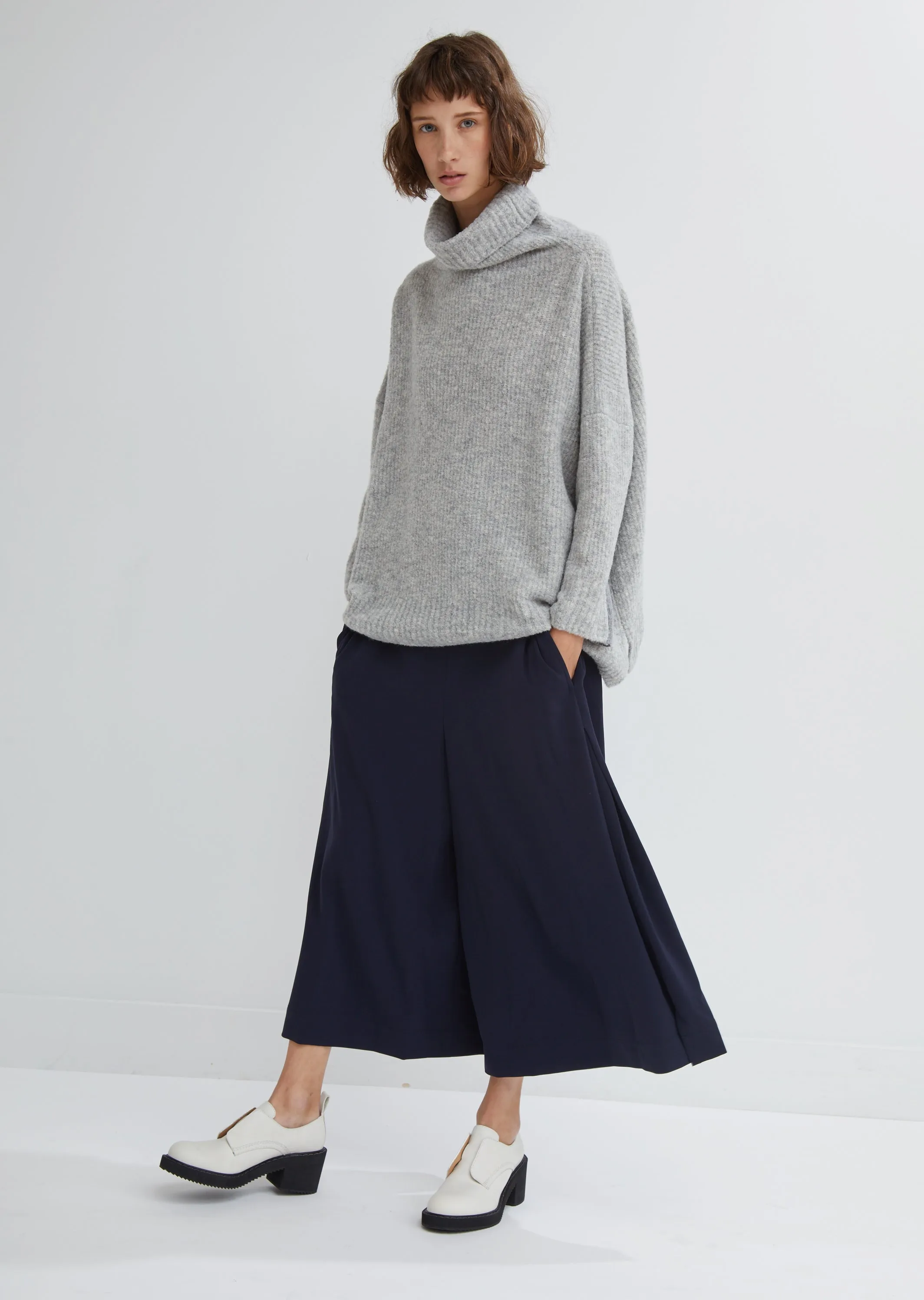 Boucle Turtleneck Sweater