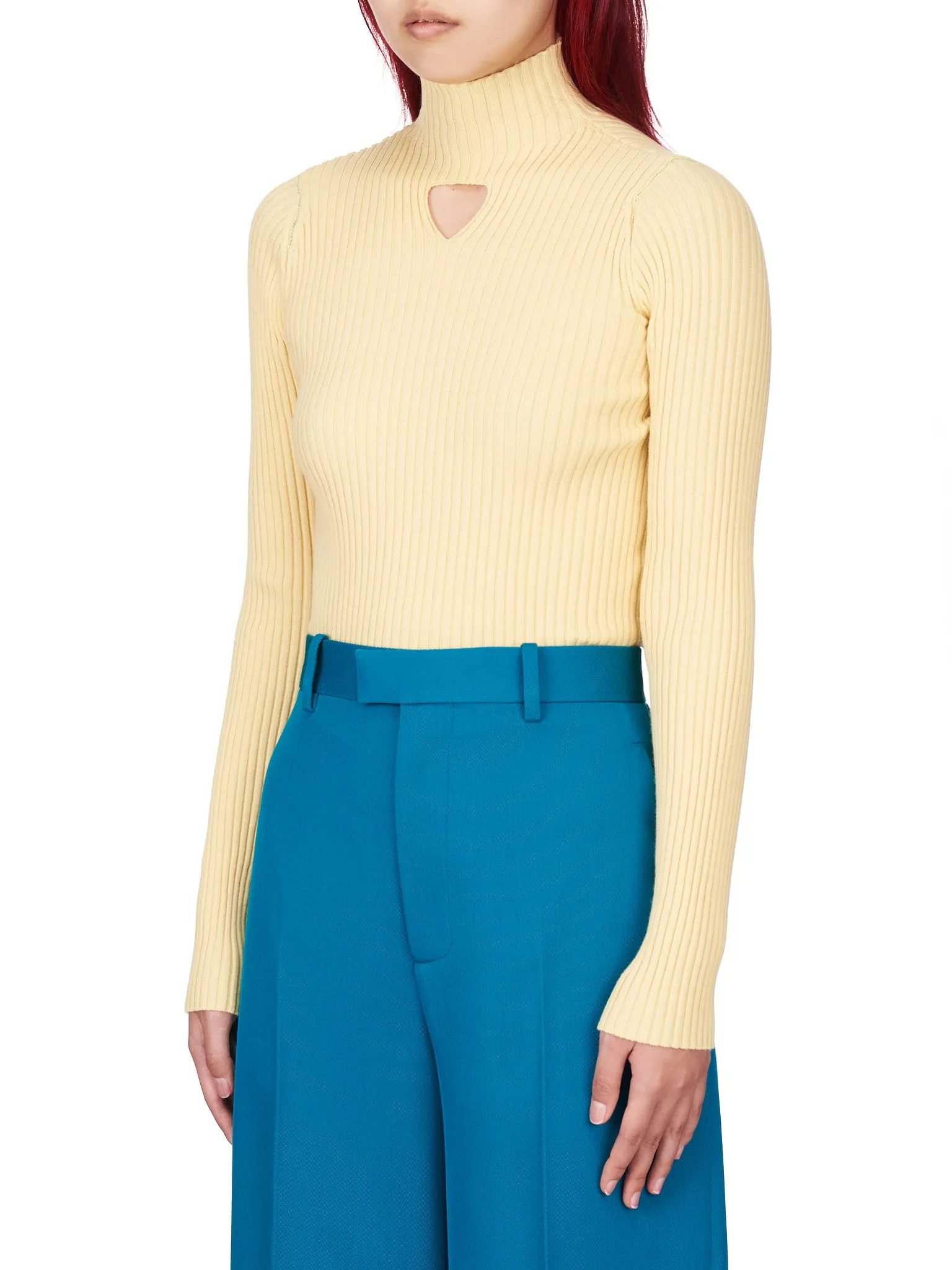 Cut Out Turtleneck (662397-V0Z80-9306-MULTICOLOR)