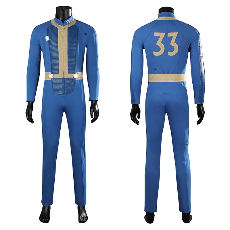 Fallout 2024 TV series Vault 33 Male Sheltersuit Halloween Cosplay Costume