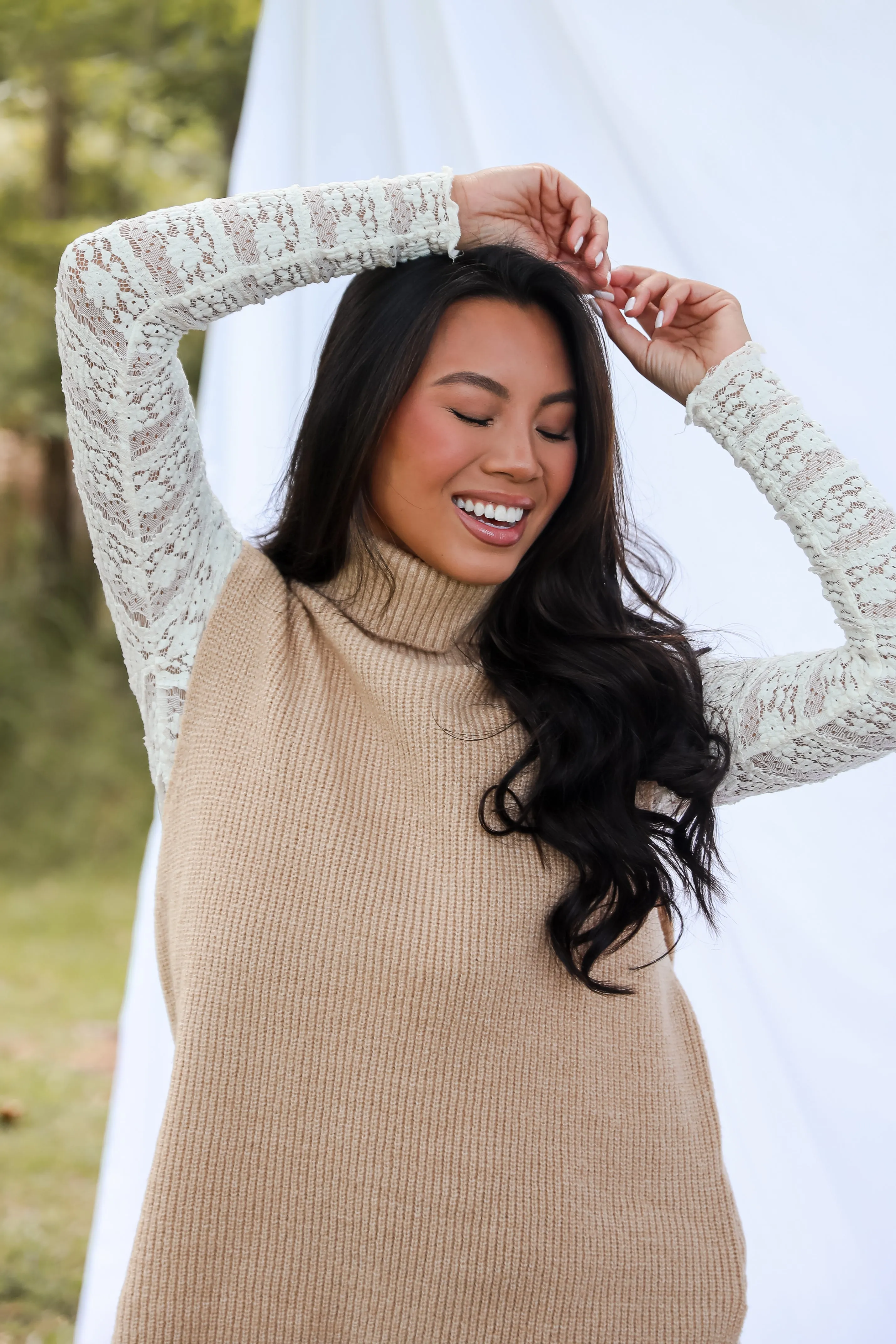 FINAL SALE - Sophisticated Ways Turtleneck Sweater Top