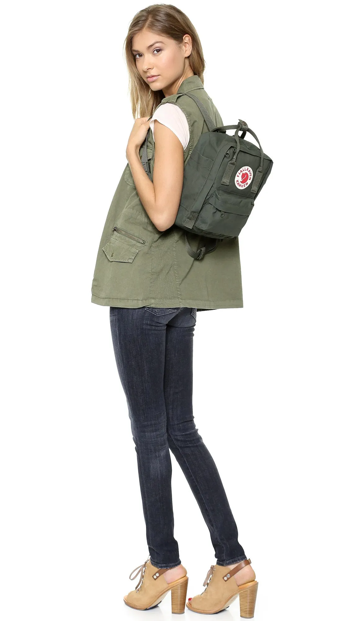 Fjallraven - Kanken Backpack Mini - Forest Green