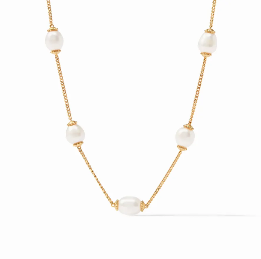 Flora Pearl Delicate Necklace