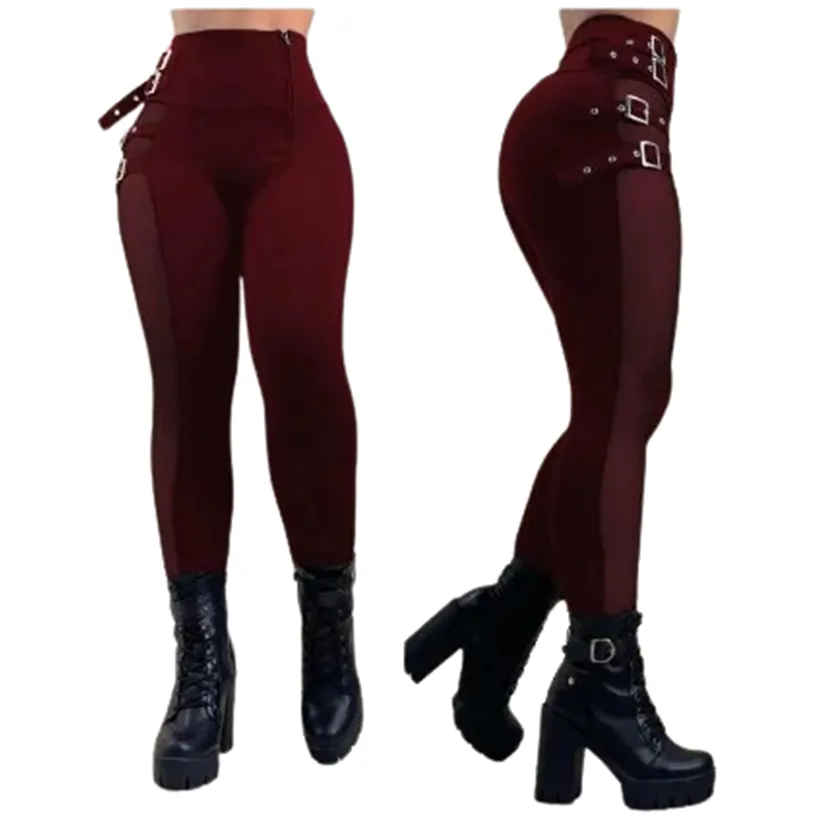 Funki Buys | Pants | Women's High Waist Skinny Pencil Pants