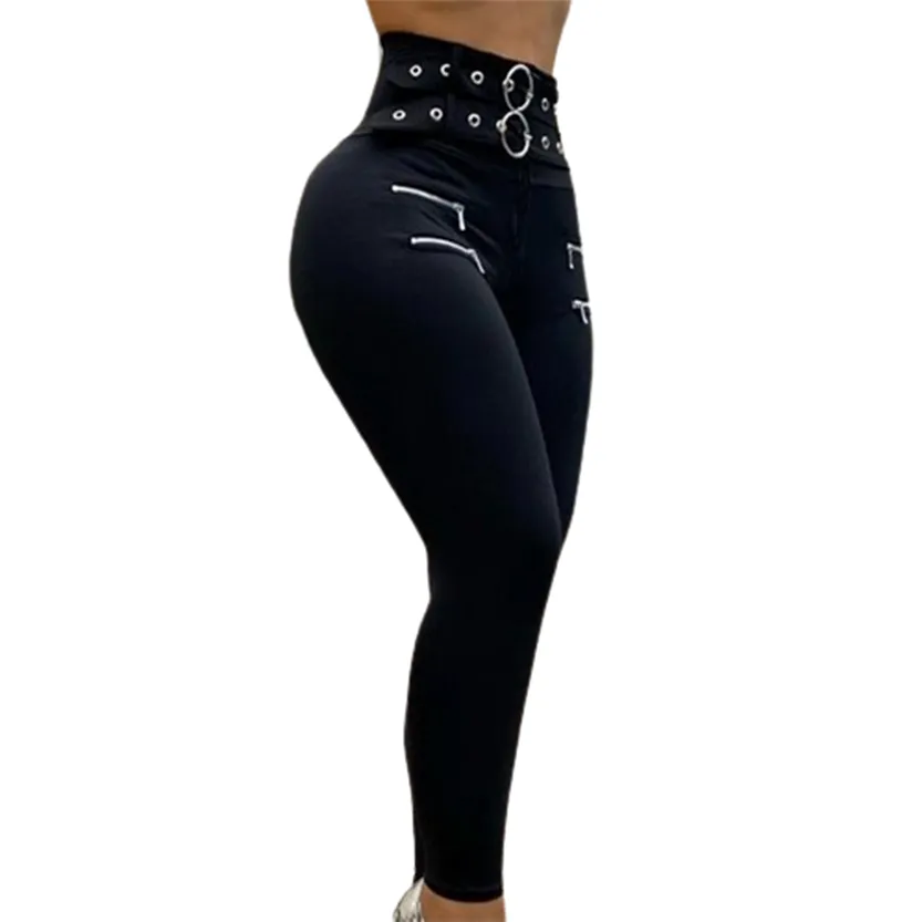 Funki Buys | Pants | Women's High Waist Skinny Pencil Pants