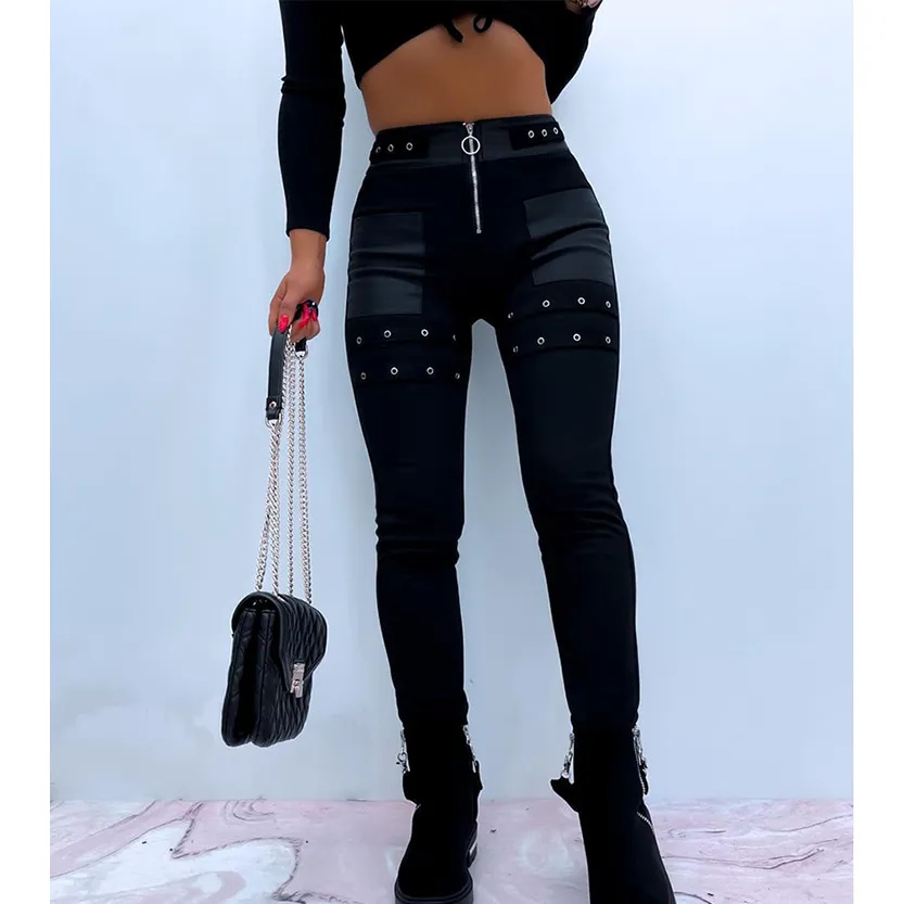 Funki Buys | Pants | Women's High Waist Skinny Pencil Pants