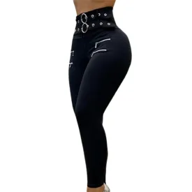 Funki Buys | Pants | Women's High Waist Skinny Pencil Pants