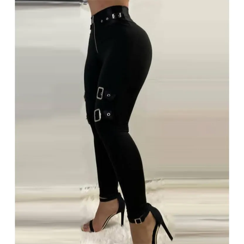 Funki Buys | Pants | Women's High Waist Skinny Pencil Pants