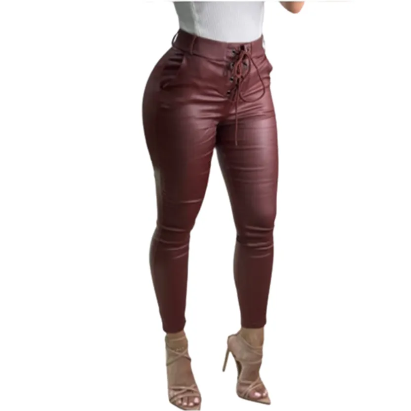 Funki Buys | Pants | Women's High Waist Skinny Pencil Pants