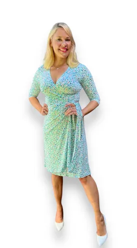 Lantana 3/4 Wrap Dress