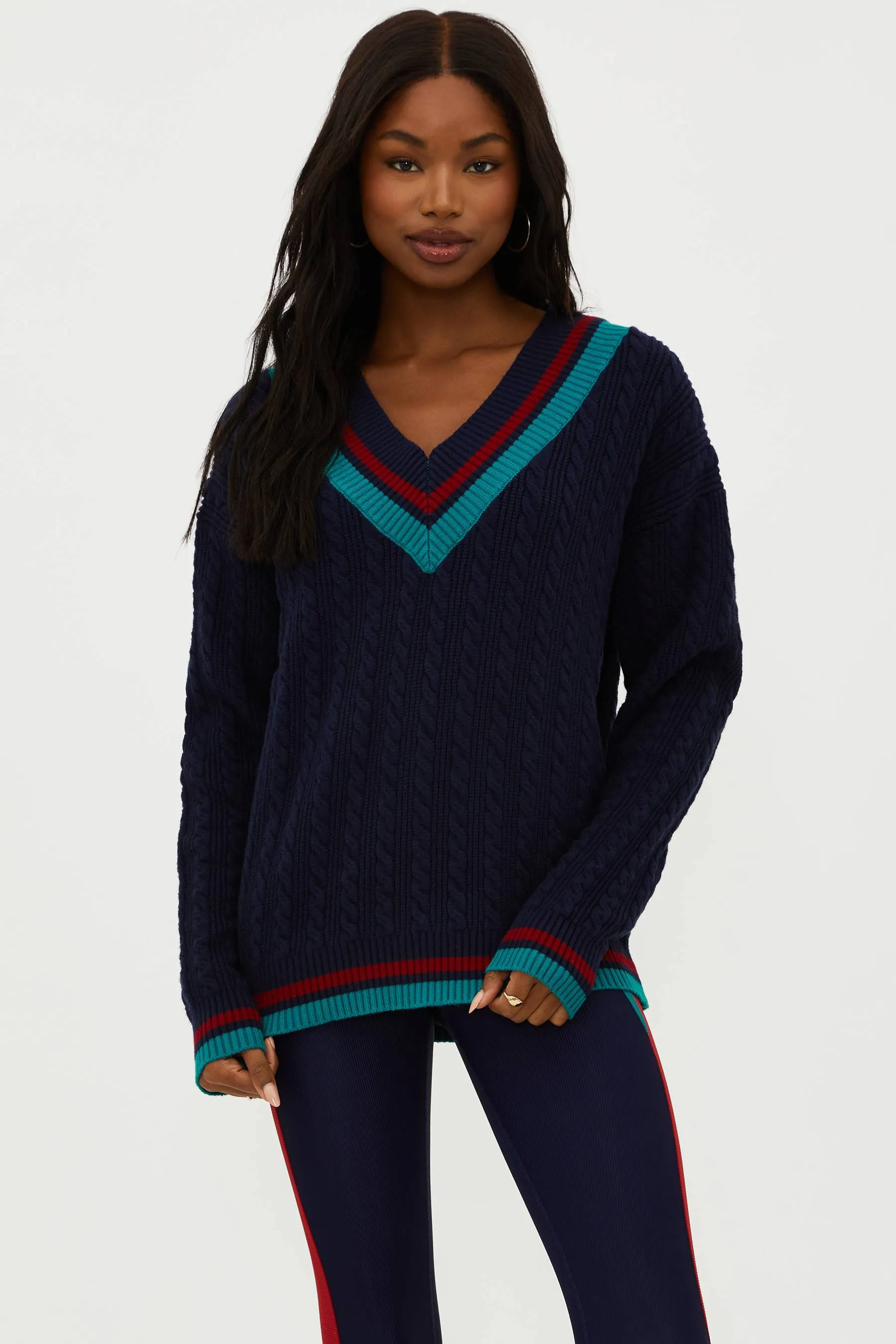 Montana Sweater Ultramarine Colorblock