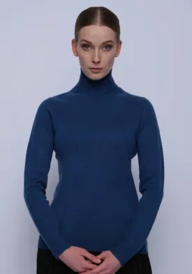 MORAY CASHMERE~ Haymarket cashmere turtleneck