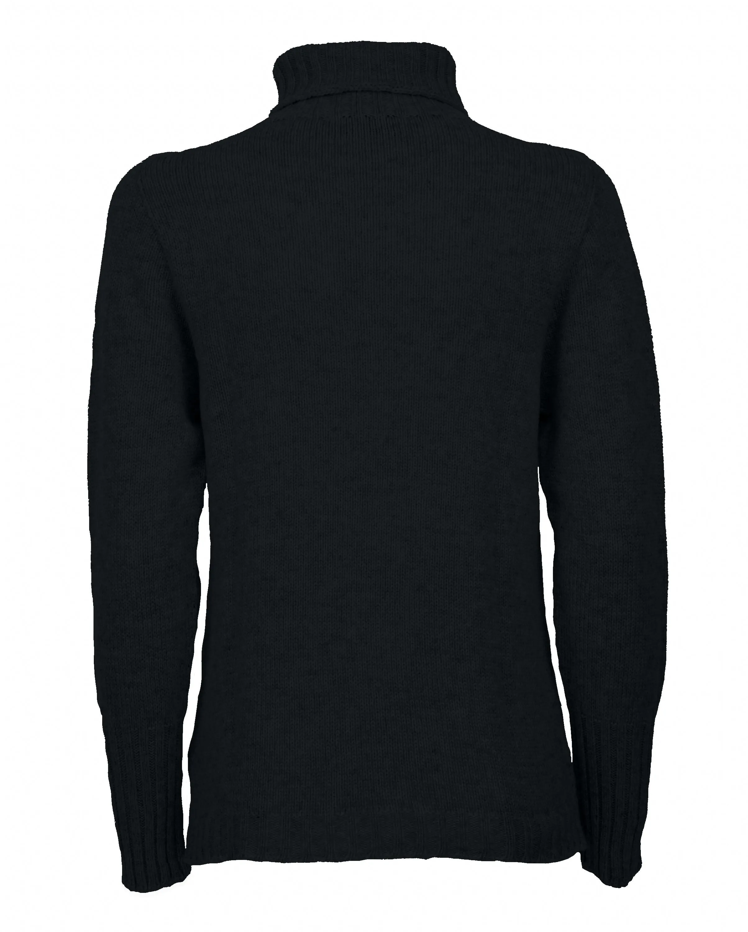 NEW FALL 24 - Women's Classic Cashmere Turtleneck Sweater Black