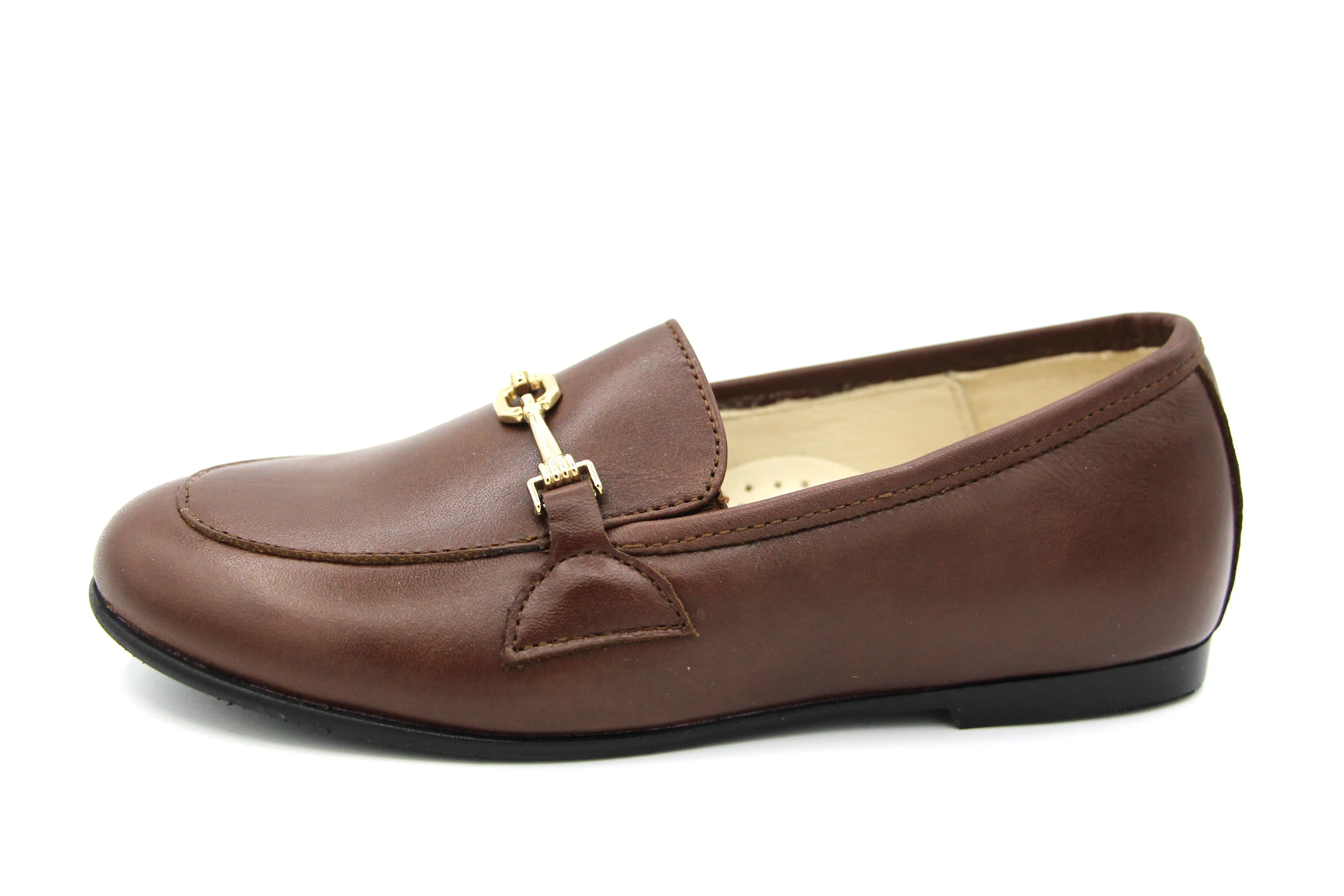 Or kideas  Brown Slip On With Chain 20127