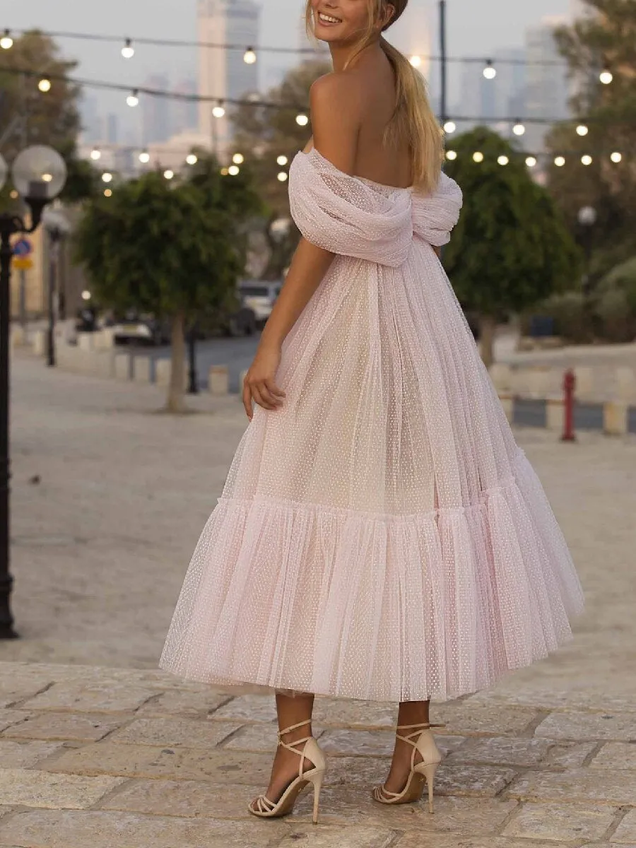 Palace Style Net Yarn Temperament Tutu Dress