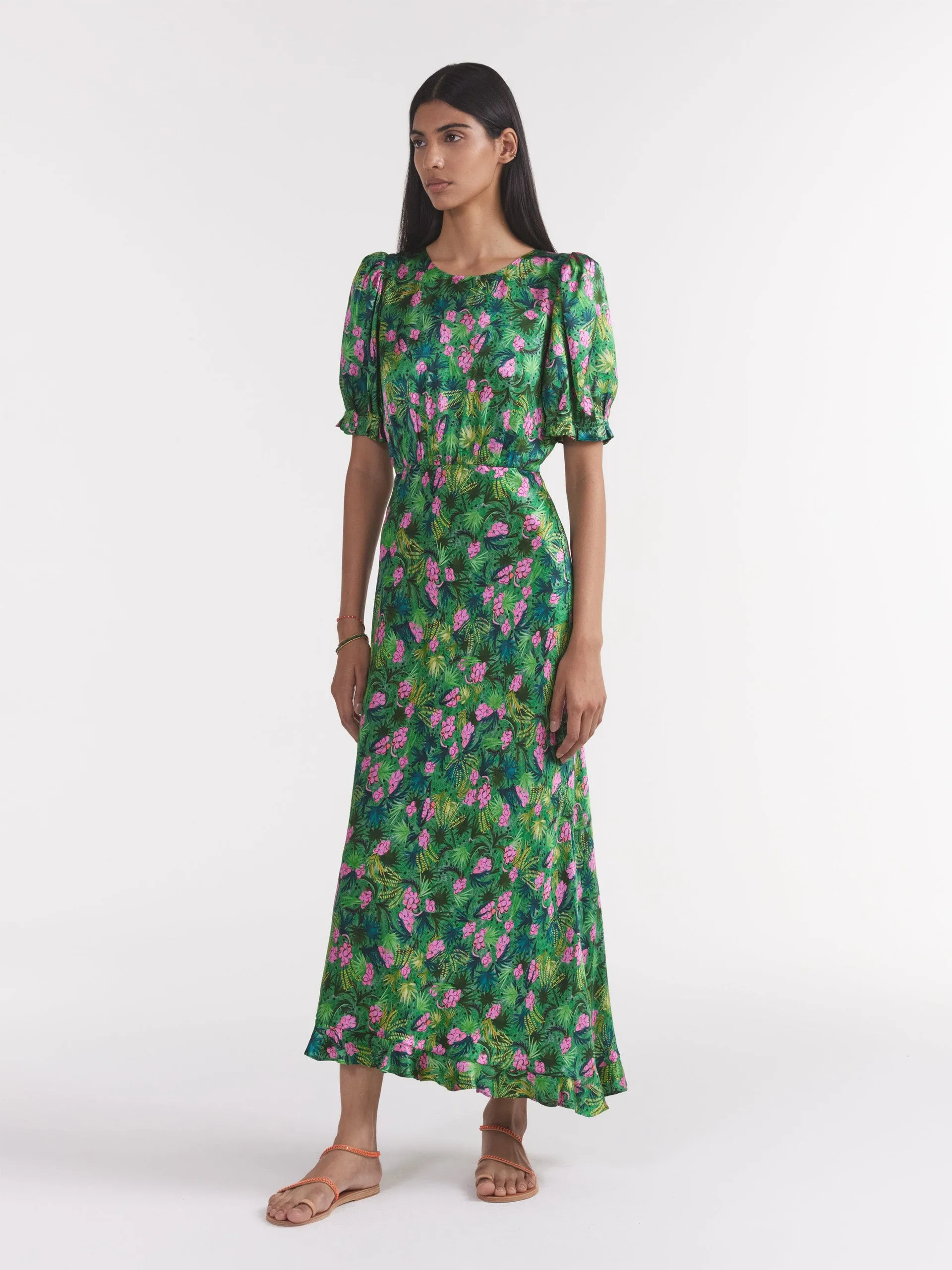 Palmetto fern Vida D dress