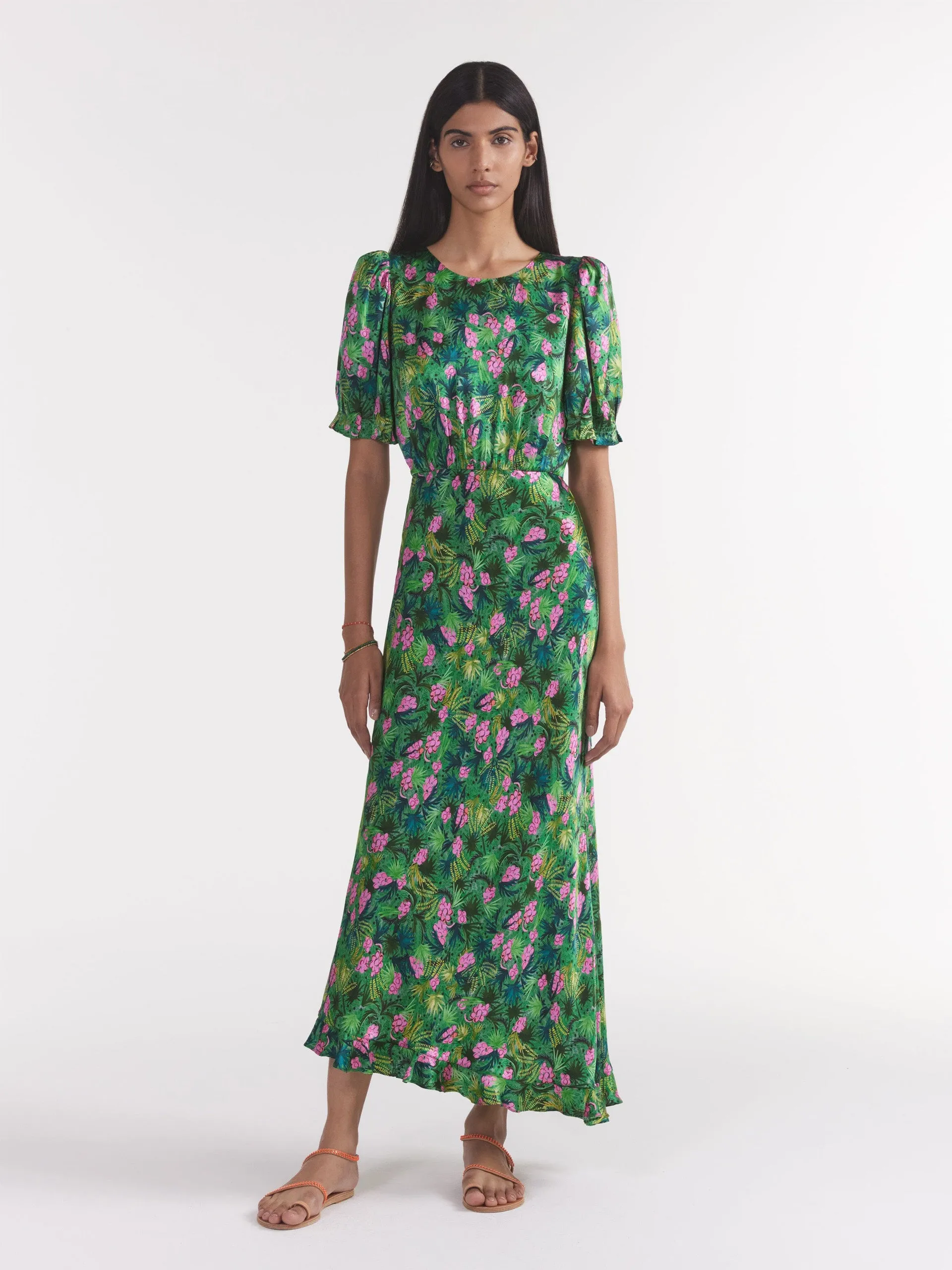 Palmetto fern Vida D dress