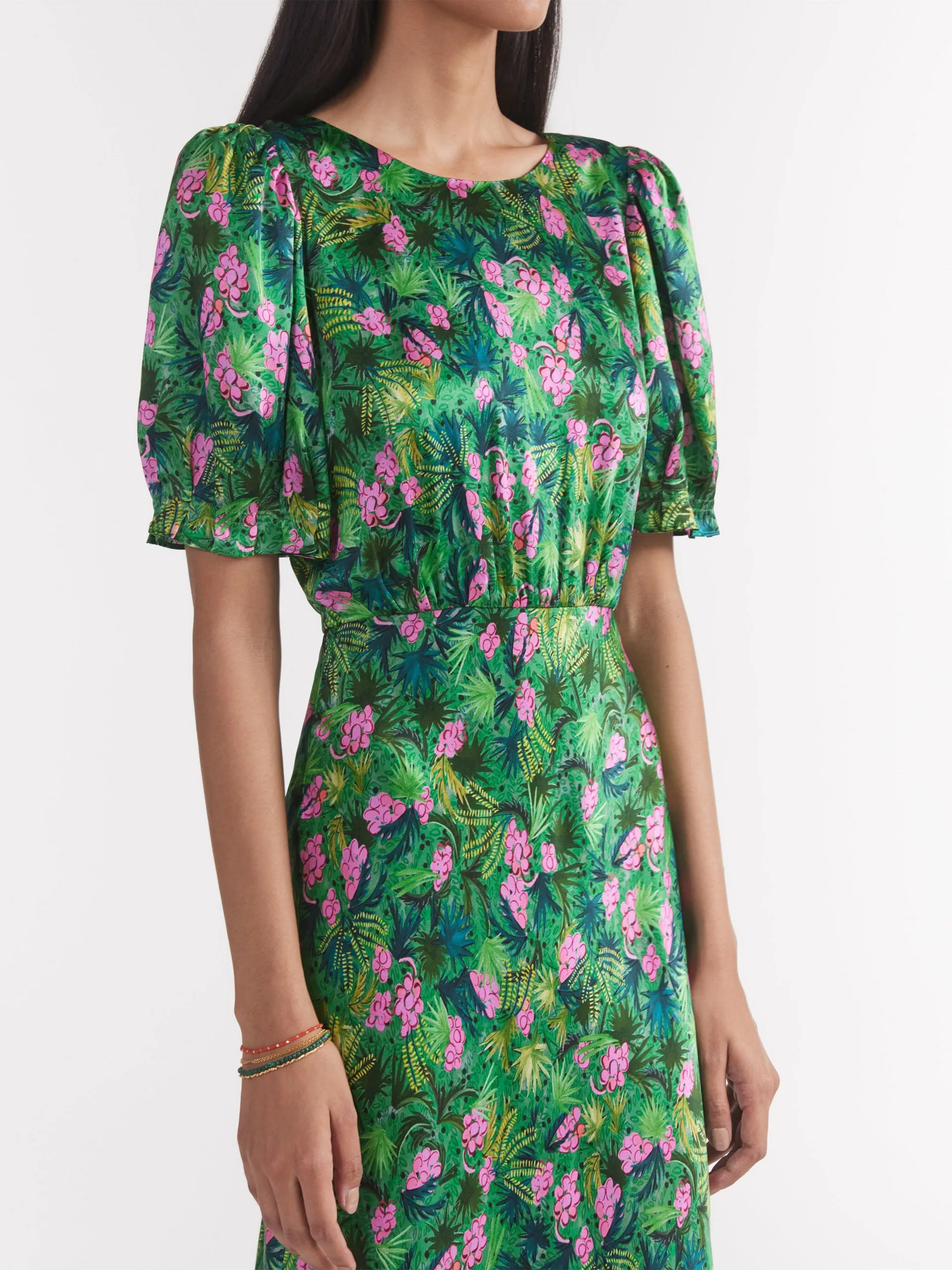 Palmetto fern Vida D dress