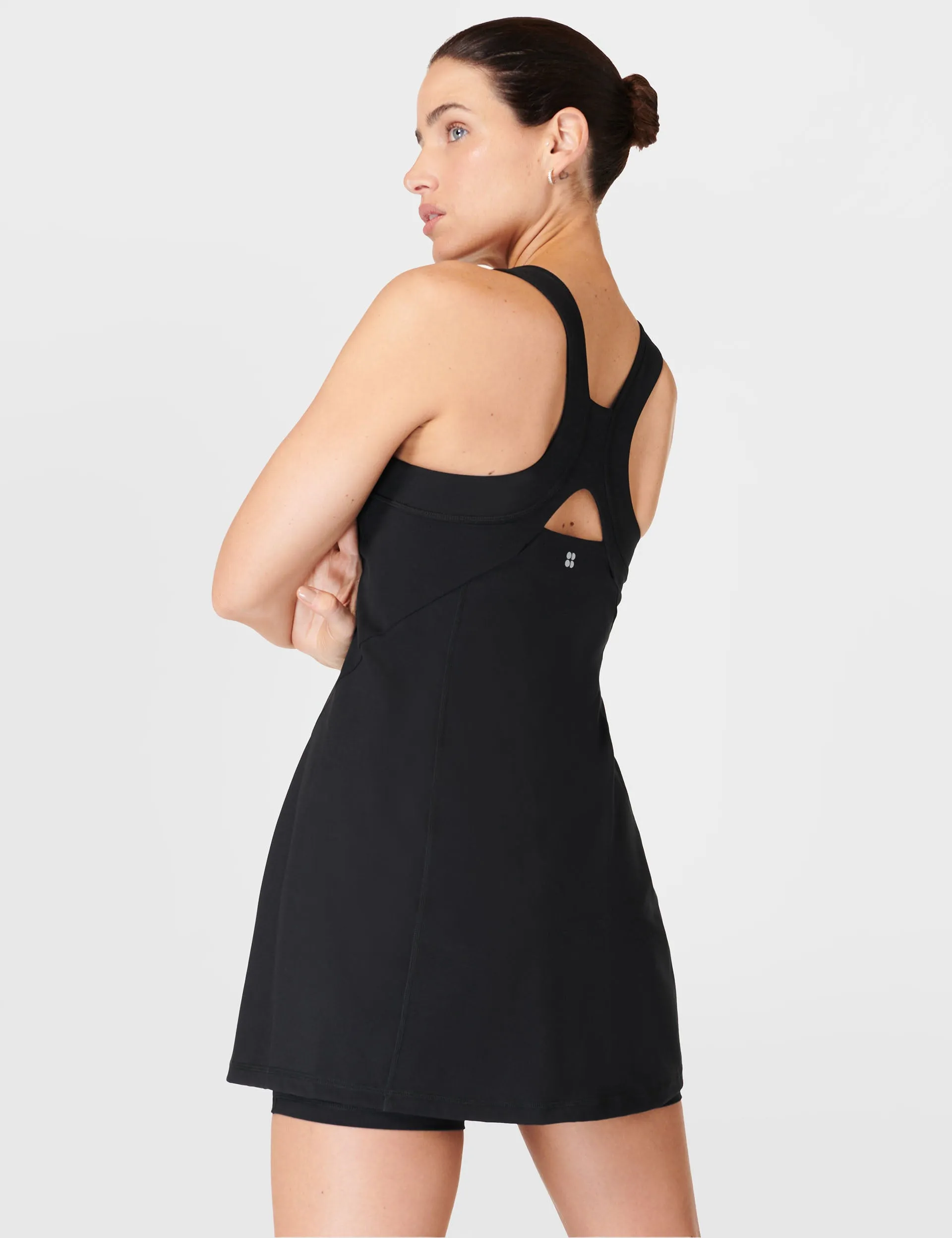 Power Pro Racerback Workout Dress - Black