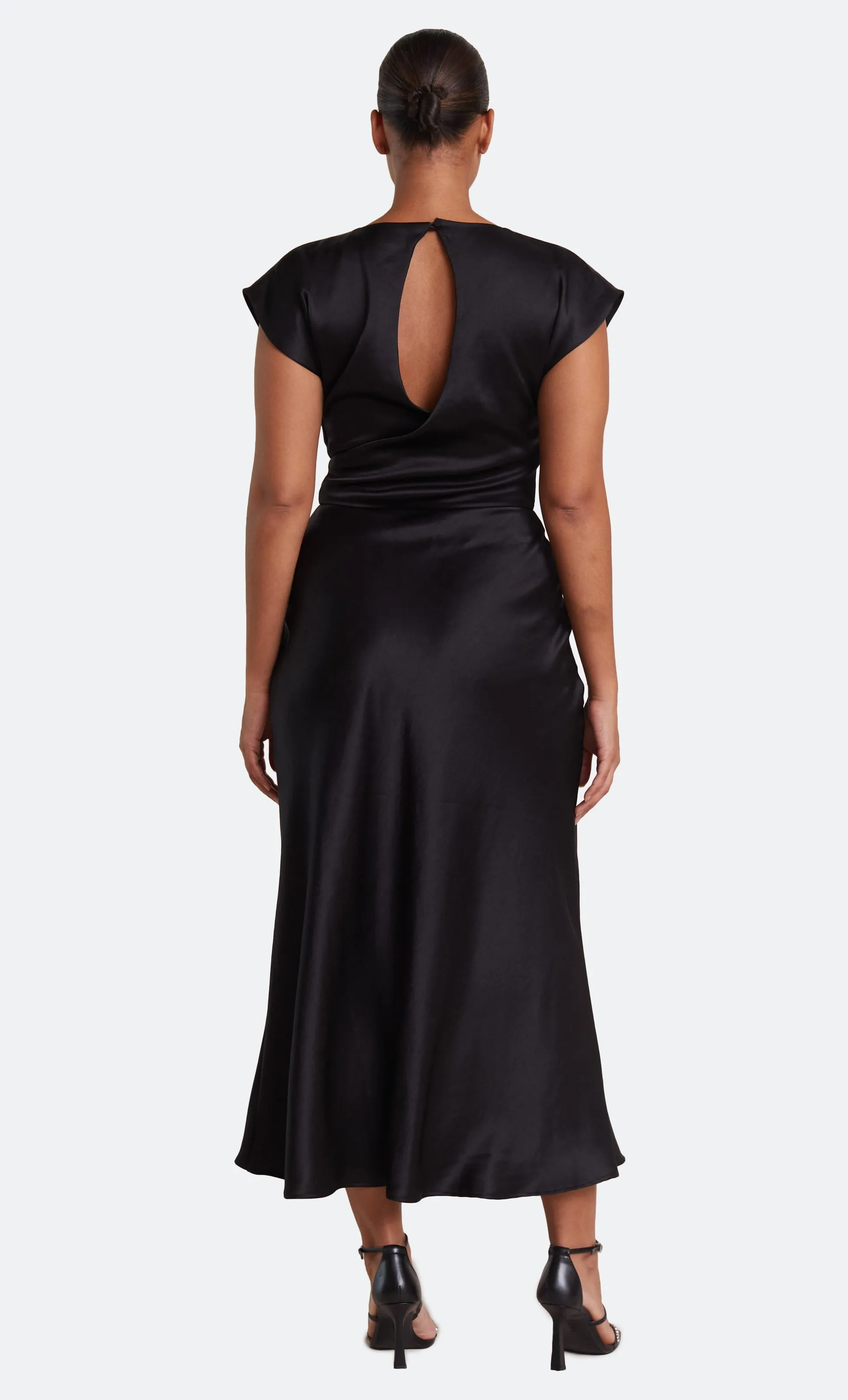 The Dreamer Wrap Dress Black