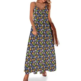 The Magical Gang Women's Summer Slip Long Dress