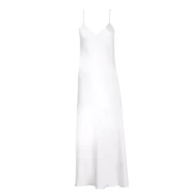 White Maxi Slip Dress